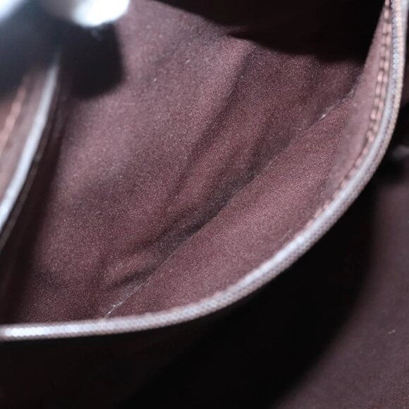 LOUIS VUITTON Epi Sac Plat Hand Bag Mocha - Picture 10 of 16